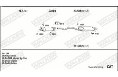 Výfukový systém WALKER VWK032265A