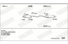 Výfukový systém WALKER VWK032273A