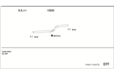 Výfukový systém WALKER VWK114347D