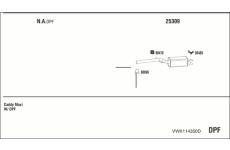 Výfukový systém WALKER VWK114350D