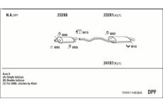 Výfukový systém WALKER VWK114838A