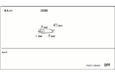 Výfukový systém WALKER VWK114840A