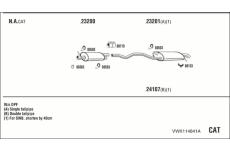 Výfukový systém WALKER VWK114841A