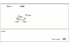 Výfukový systém WALKER VWK114856A