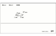 Výfukový systém WALKER VWK117613