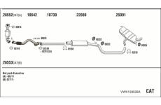 Výfukový systém WALKER VWK133533A