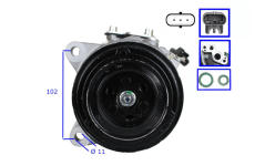 Kompresor, klimatizace WALKER WCP00380