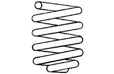 Pružina podvozku BOGE 81-769-0