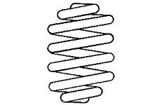 Pružina podvozku BOGE 81-223-1