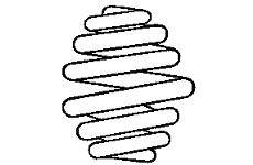 Pružina podvozku BOGE 81-005-5