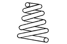 Pružina podvozku BOGE 81-270-1