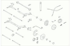 Zavěżení kola BOGE RENAU-CLIO-RB004