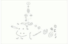 Zavěżení kola BOGE VW-TRANS-RB013