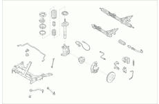 Zavěżení kola BOGE BMW-5TOU-FB011
