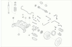 Zavěżení kola BOGE MERCE-C-KLA-RB013