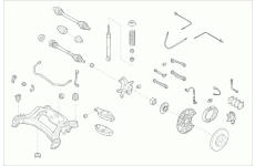 Zavěżení kola BOGE MERCE-C-KLA-RB020