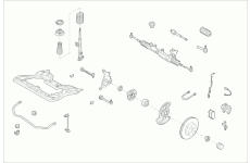 Zavěżení kola BOGE MERCE-C-KLA-FB034