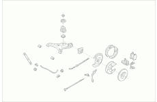 Zavěżení kola BOGE VW-TRANS-RB019