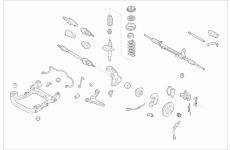 Zavěżení kola BOGE VW-TRANS-FB019