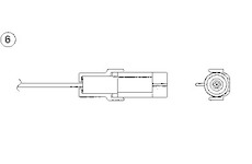 Lambda sonda 1882 NGK OZA401-E6