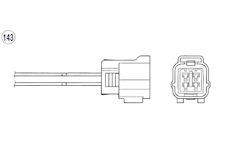 Lambda sonda 91309 NGK OZA341-F19