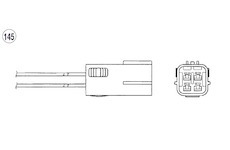 Lambda sonda NGK 90480