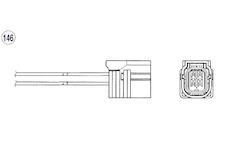 Lambda sonda 93765 NGK OZA644-H15