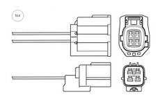 Lambda sonda 95845 NGK UAA0001-MD005