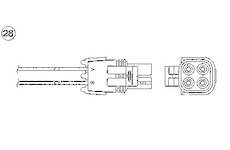 Lambda sonda 97440 NGK OZA660-EE37