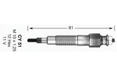 żeraviaca sviečka NGK 2696