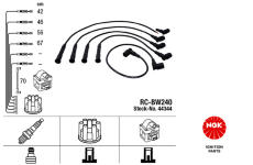 Sada kabelů pro zapalování NGK 44344