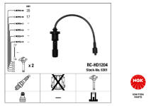 Sada kabelů pro zapalování NGK 6301