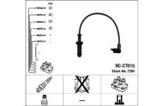 Sada kabelů zapalování 7285 NGK RC-CT615