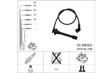 Sada kabelů pro zapalování NGK 0346