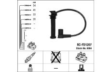 Sada kabelů pro zapalování NGK 6984
