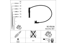 Sada kabelů pro zapalování NGK 0631