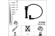 Sada kabelů zapalování 8541 NGK RC-FD807