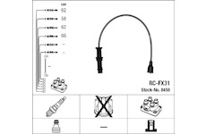 Sada kabelů pro zapalování NGK 8456