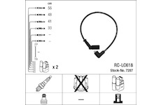 Sada kabelů pro zapalování NGK 7287