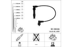 Sada kabelů pro zapalování NGK 0898