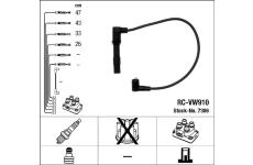 Sada kabelů zapalování 7306 NGK RC-VW910