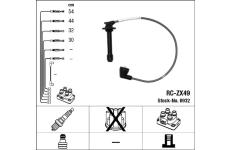 Sada kabelů zapalování 8932 NGK RC-ZX49