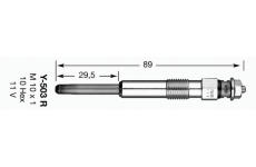 żeraviaca sviečka NGK 4279