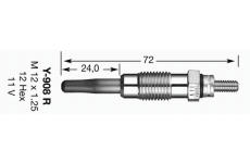 żeraviaca sviečka NGK 4585