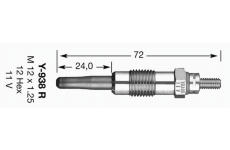 Žhavicí svíčka NGK 5267