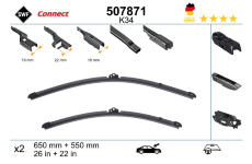 List stěrače SWF 507871