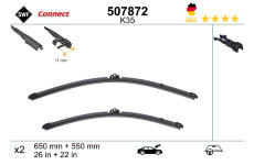 List stěrače SWF 507872