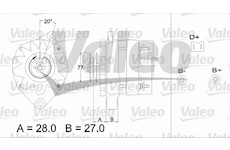 generátor VALEO 433407