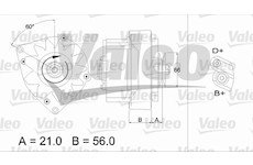 generátor VALEO 436134
