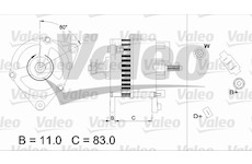 generátor VALEO 436754